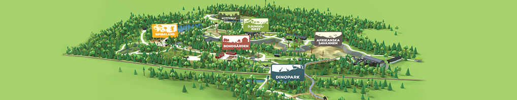 Karta över parken